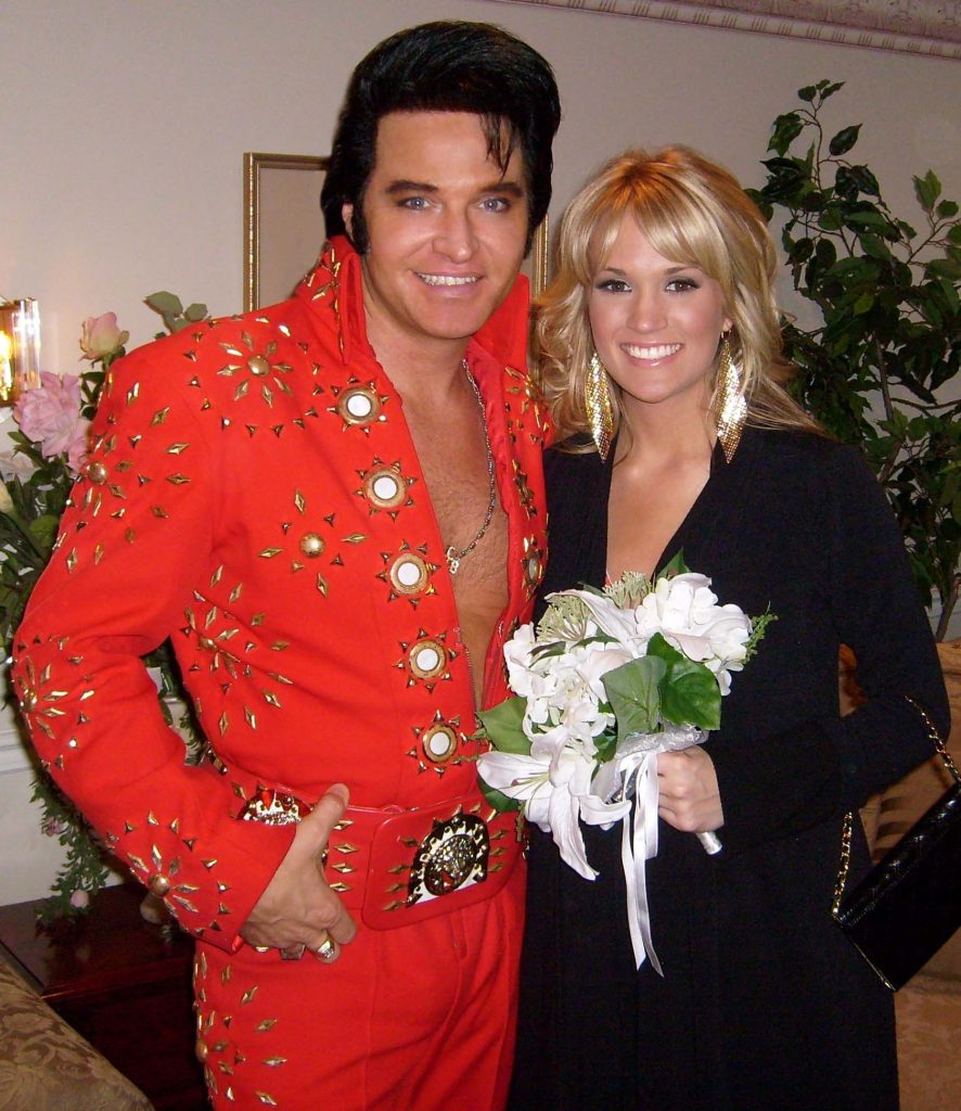Carrie Underwood and Johnny Elvis Thompson